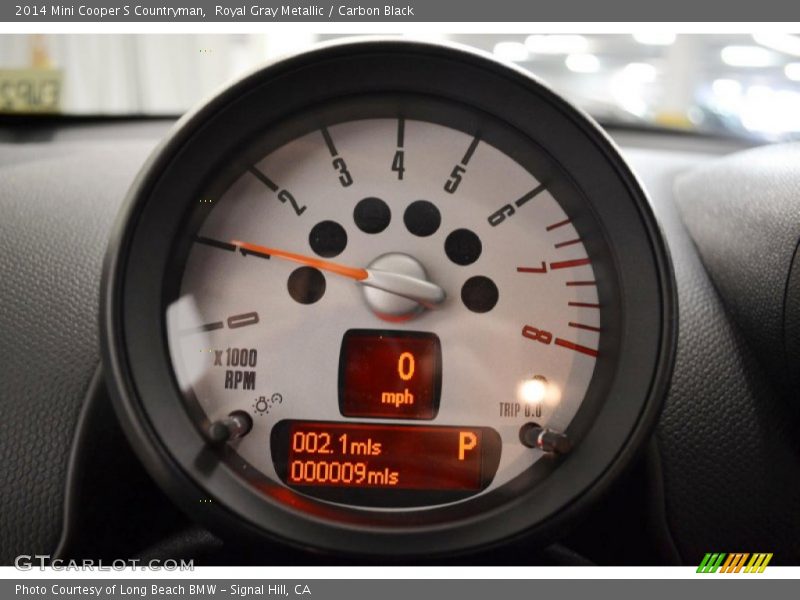 Royal Gray Metallic / Carbon Black 2014 Mini Cooper S Countryman