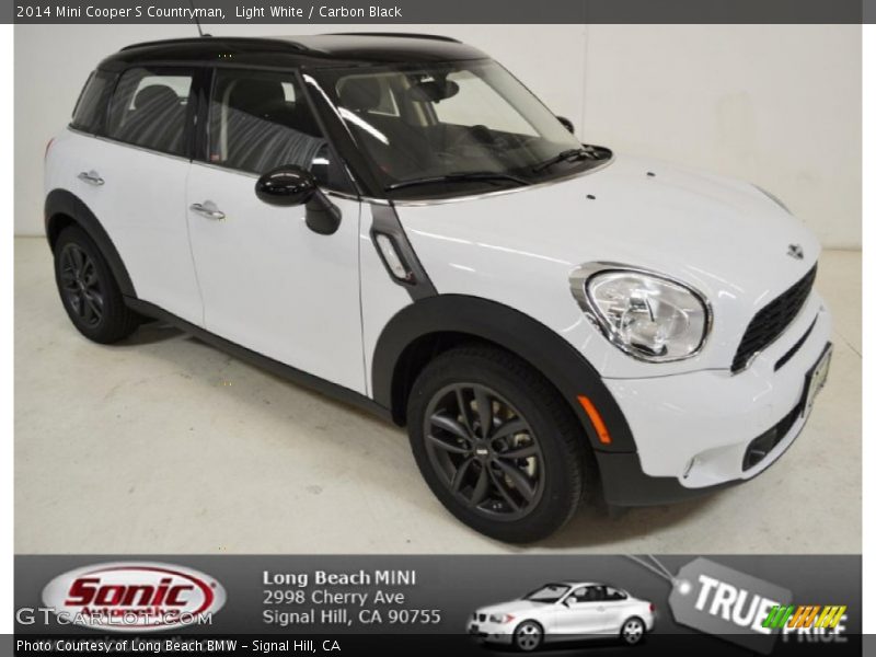 Light White / Carbon Black 2014 Mini Cooper S Countryman