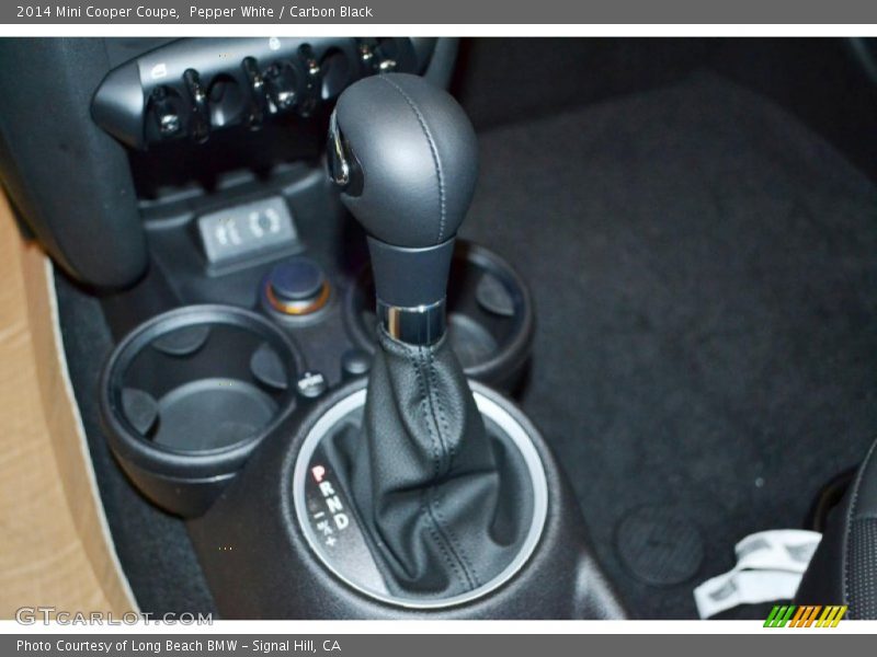 Pepper White / Carbon Black 2014 Mini Cooper Coupe