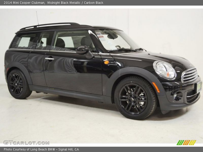 Midnight Black Metallic / Carbon Black 2014 Mini Cooper Clubman