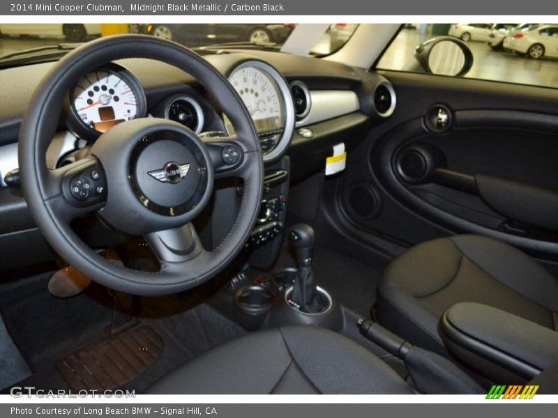 Midnight Black Metallic / Carbon Black 2014 Mini Cooper Clubman