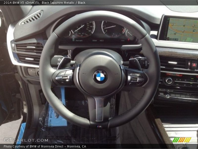 Black Sapphire Metallic / Black 2014 BMW X5 sDrive35i