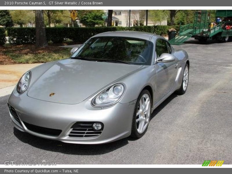 Front 3/4 View of 2010 Cayman S