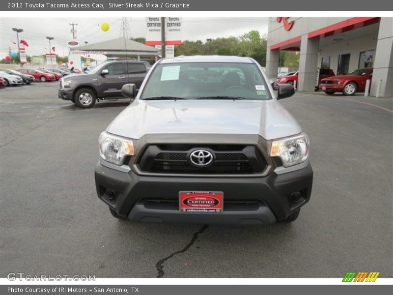 Silver Streak Mica / Graphite 2012 Toyota Tacoma Access Cab