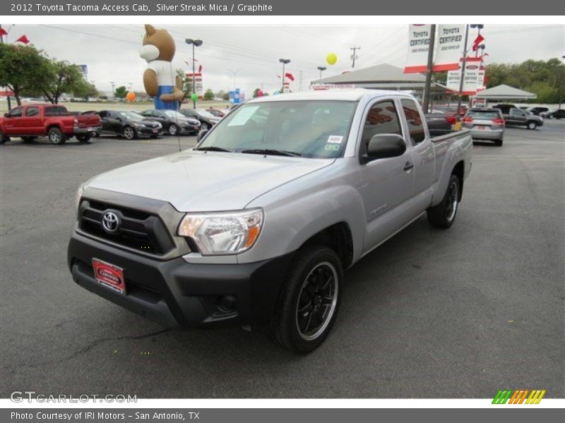 Silver Streak Mica / Graphite 2012 Toyota Tacoma Access Cab