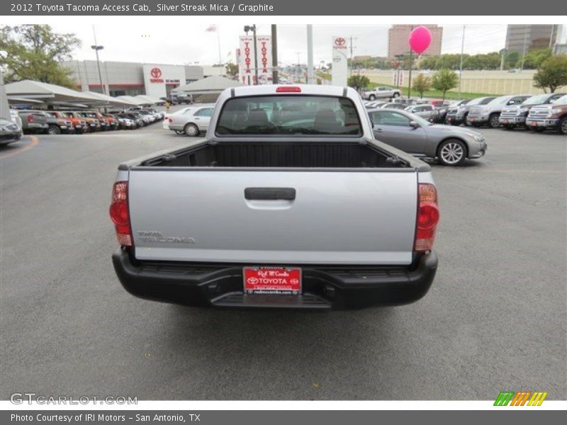 Silver Streak Mica / Graphite 2012 Toyota Tacoma Access Cab