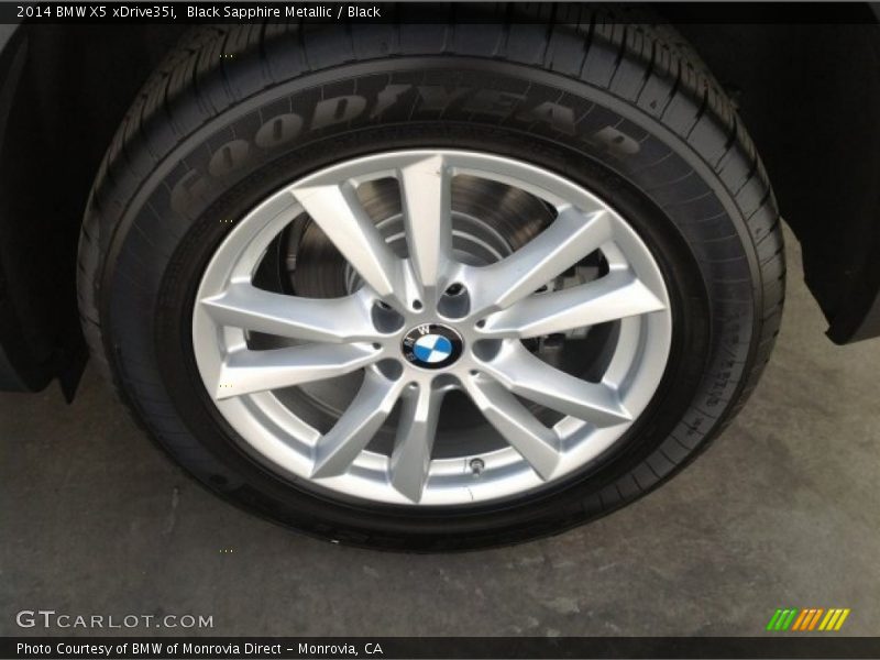 Black Sapphire Metallic / Black 2014 BMW X5 xDrive35i