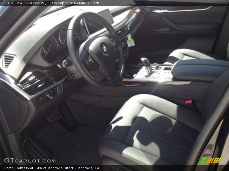 Black Sapphire Metallic / Black 2014 BMW X5 xDrive35i