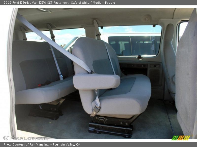 Oxford White / Medium Pebble 2012 Ford E Series Van E350 XLT Passenger