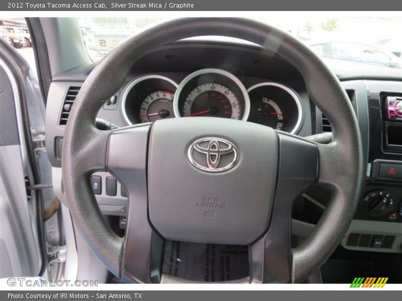 Silver Streak Mica / Graphite 2012 Toyota Tacoma Access Cab