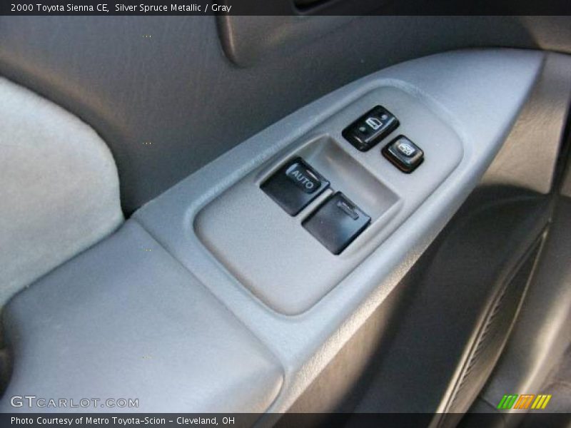 Silver Spruce Metallic / Gray 2000 Toyota Sienna CE