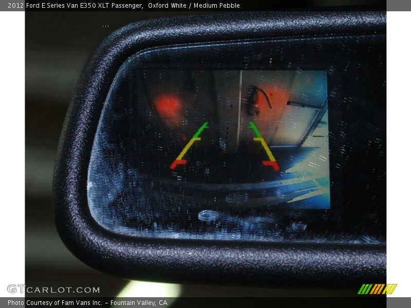 Oxford White / Medium Pebble 2012 Ford E Series Van E350 XLT Passenger