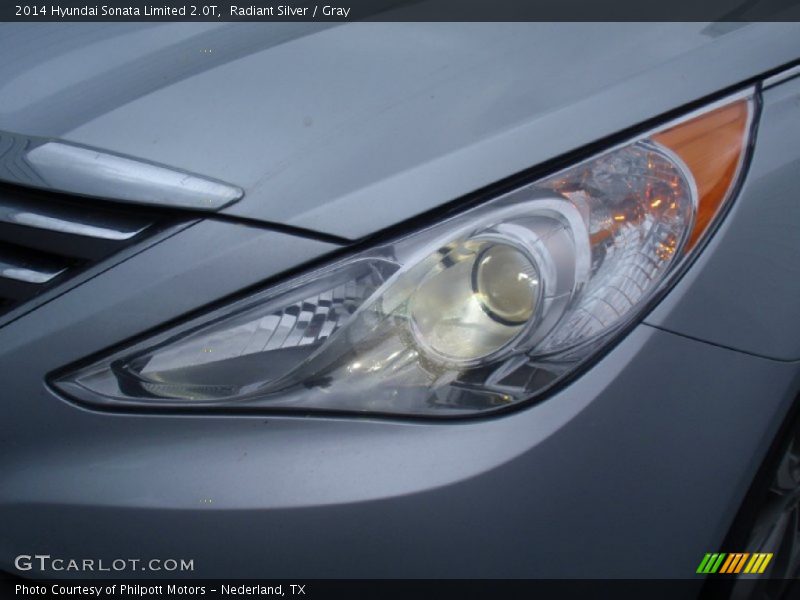 Radiant Silver / Gray 2014 Hyundai Sonata Limited 2.0T