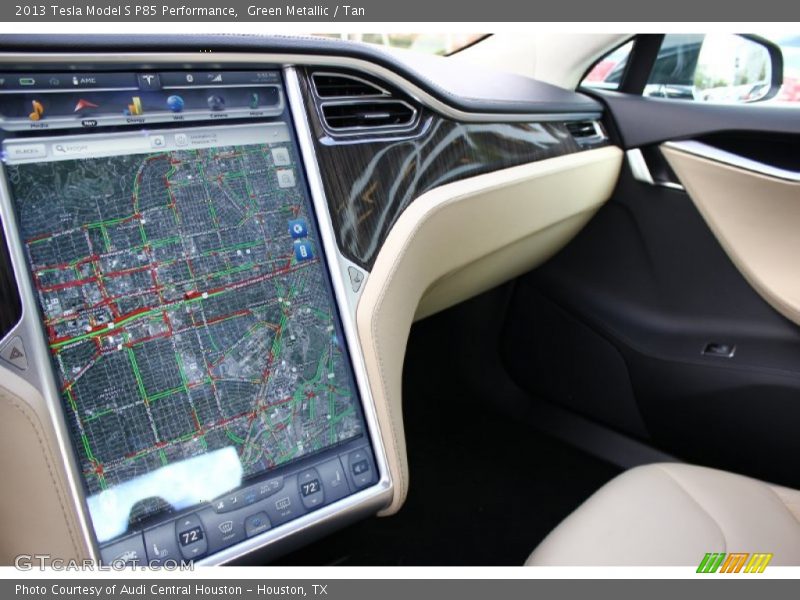 Dashboard of 2013 Model S P85 Performance