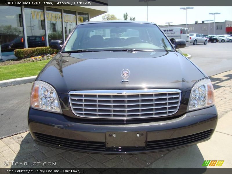 Graphite / Dark Gray 2001 Cadillac DeVille Sedan
