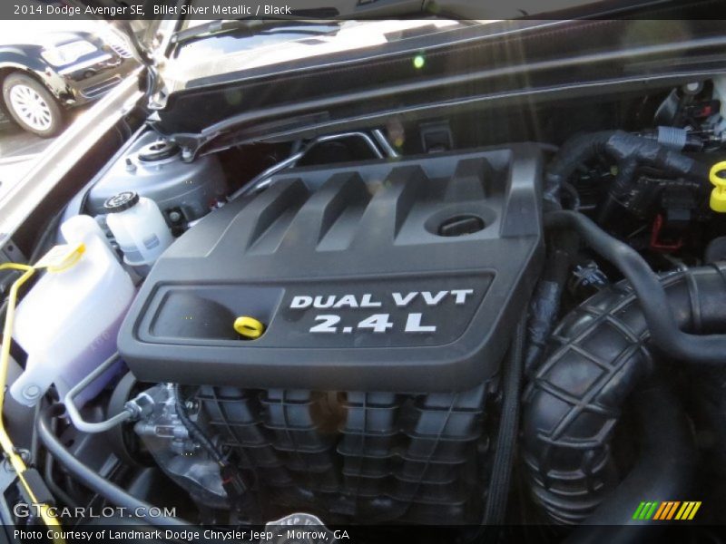 Billet Silver Metallic / Black 2014 Dodge Avenger SE