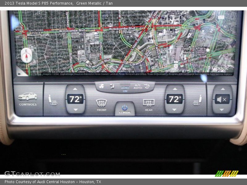 Controls of 2013 Model S P85 Performance