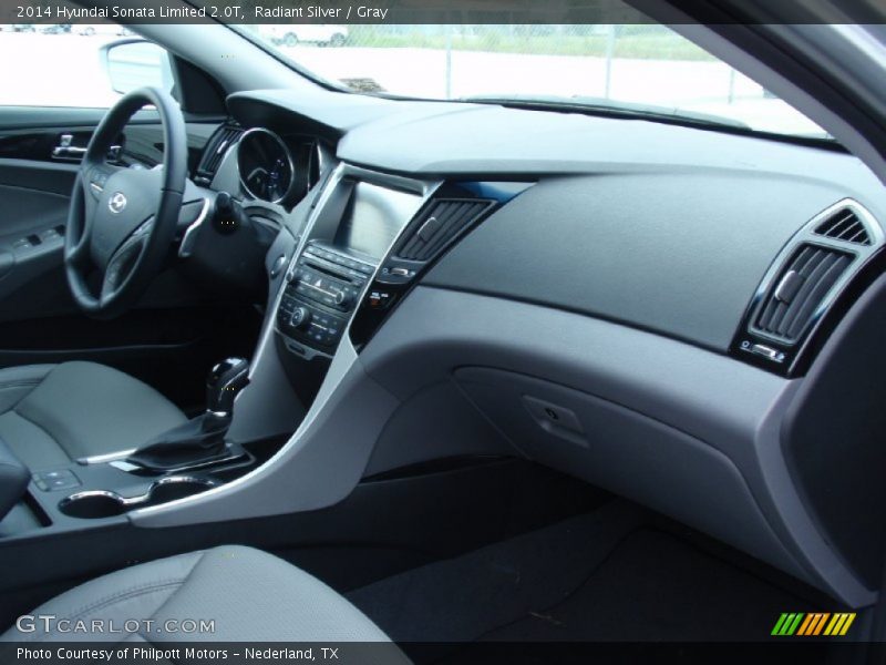 Radiant Silver / Gray 2014 Hyundai Sonata Limited 2.0T