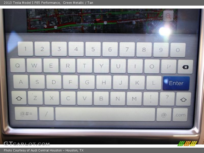 Controls of 2013 Model S P85 Performance
