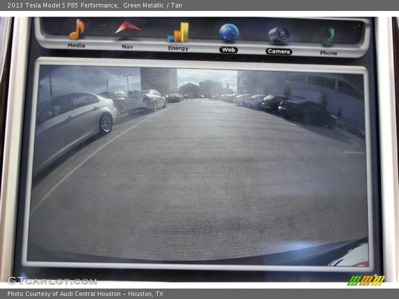 Controls of 2013 Model S P85 Performance