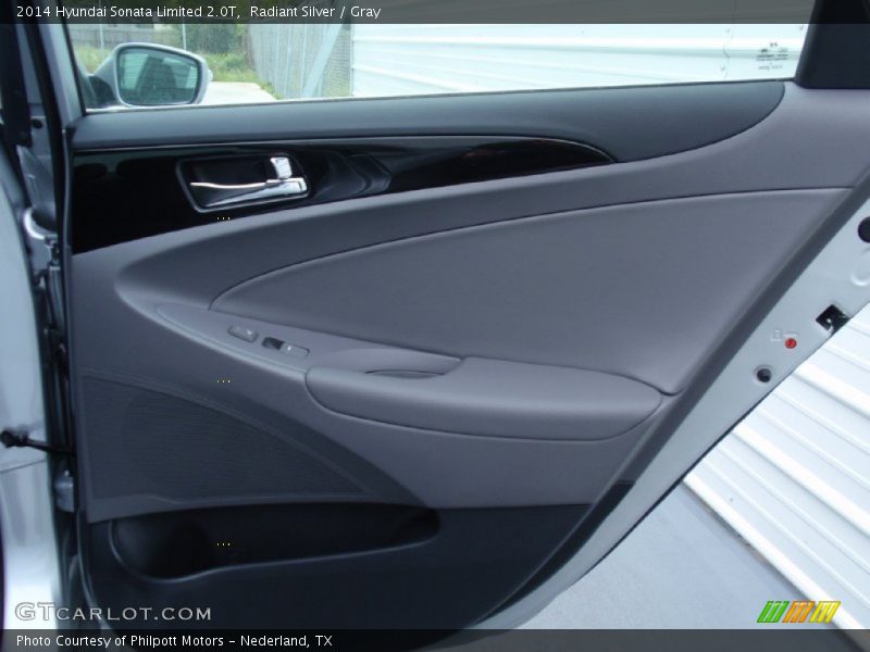 Radiant Silver / Gray 2014 Hyundai Sonata Limited 2.0T