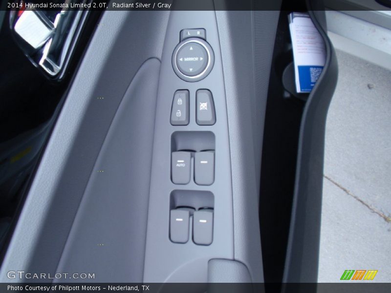 Radiant Silver / Gray 2014 Hyundai Sonata Limited 2.0T