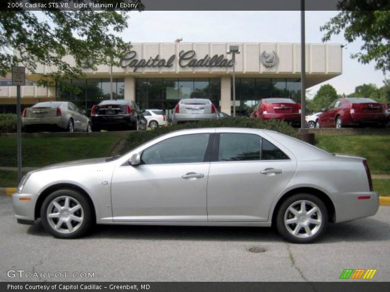 Light Platinum / Ebony 2006 Cadillac STS V8