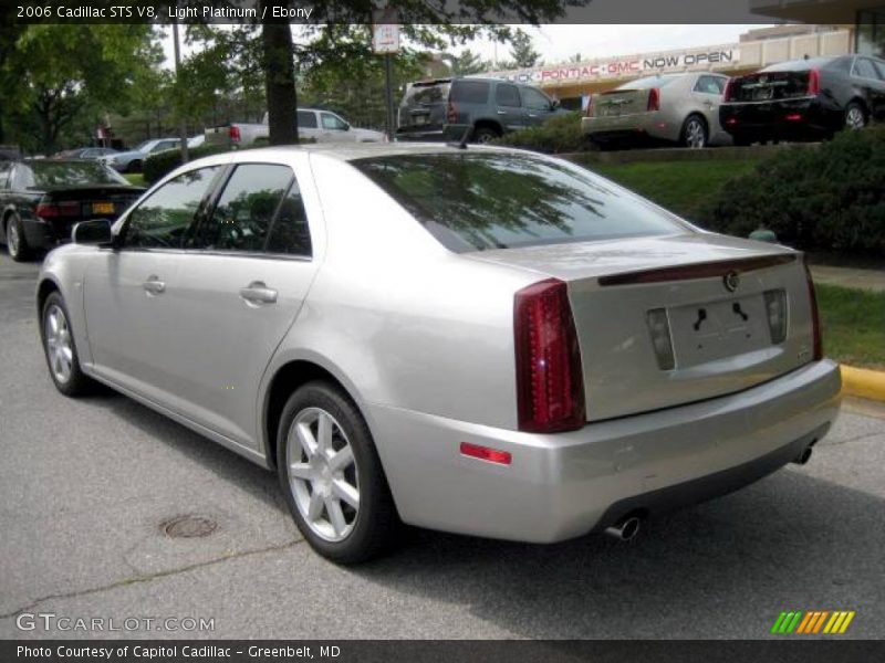 Light Platinum / Ebony 2006 Cadillac STS V8