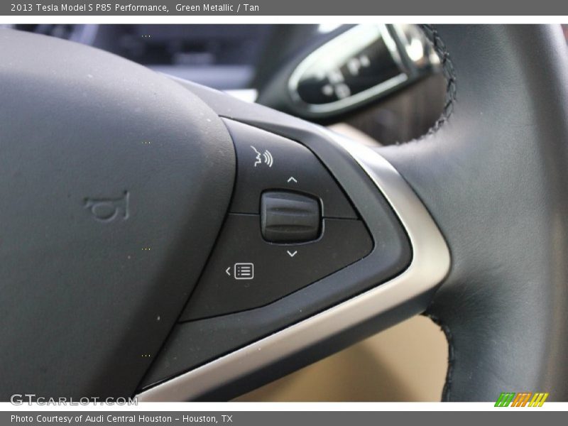 Controls of 2013 Model S P85 Performance