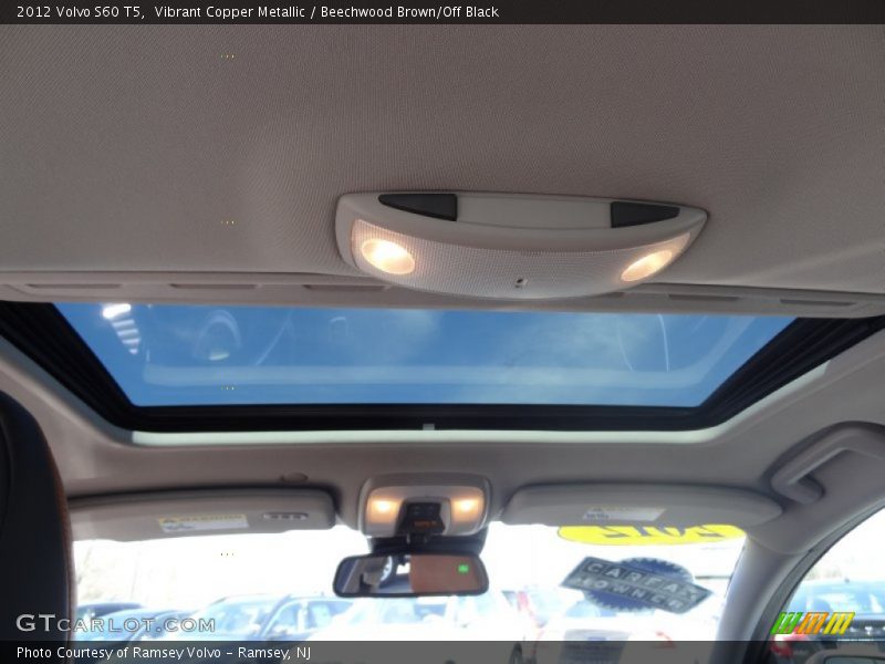 Vibrant Copper Metallic / Beechwood Brown/Off Black 2012 Volvo S60 T5