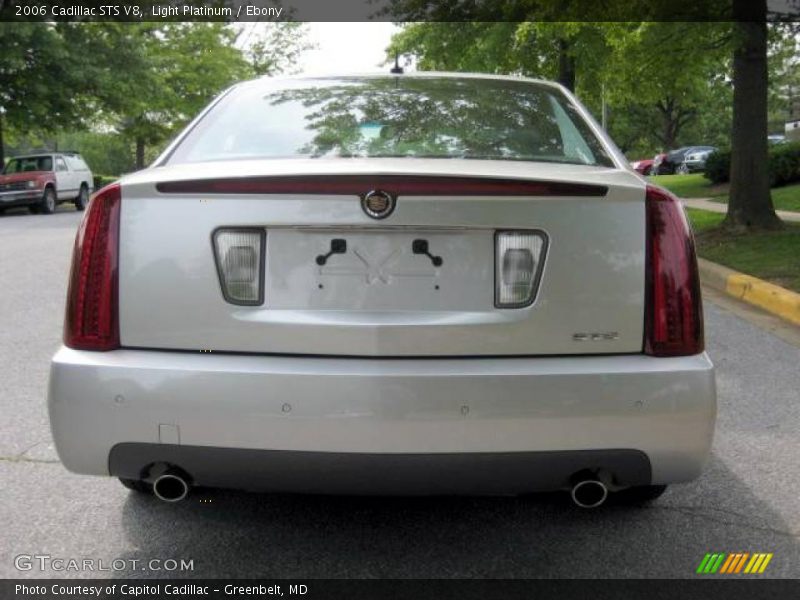 Light Platinum / Ebony 2006 Cadillac STS V8