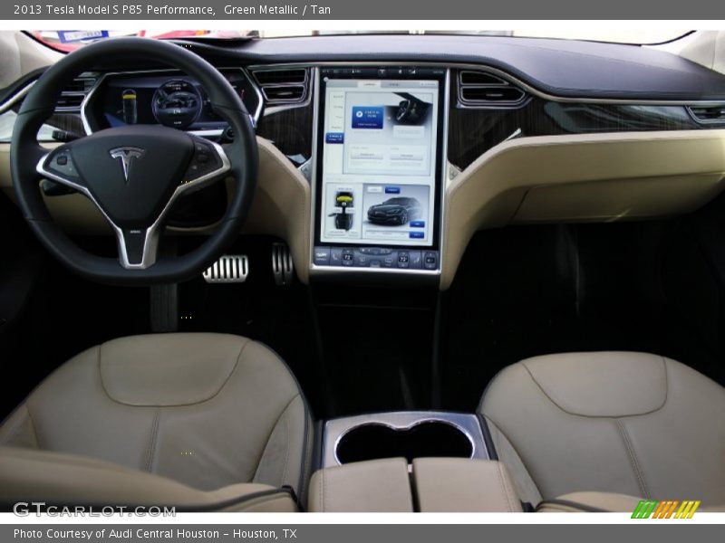 Dashboard of 2013 Model S P85 Performance