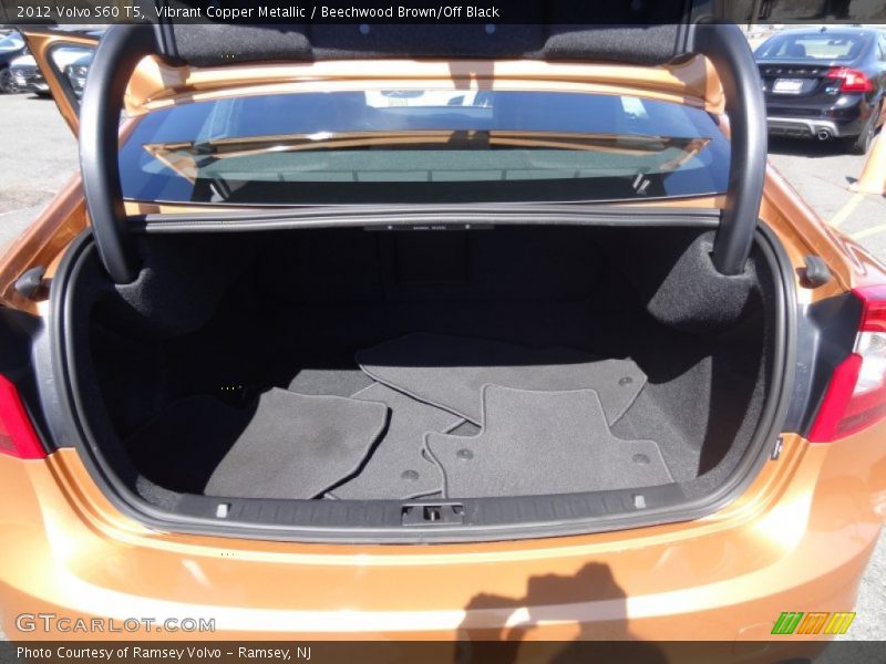 Vibrant Copper Metallic / Beechwood Brown/Off Black 2012 Volvo S60 T5