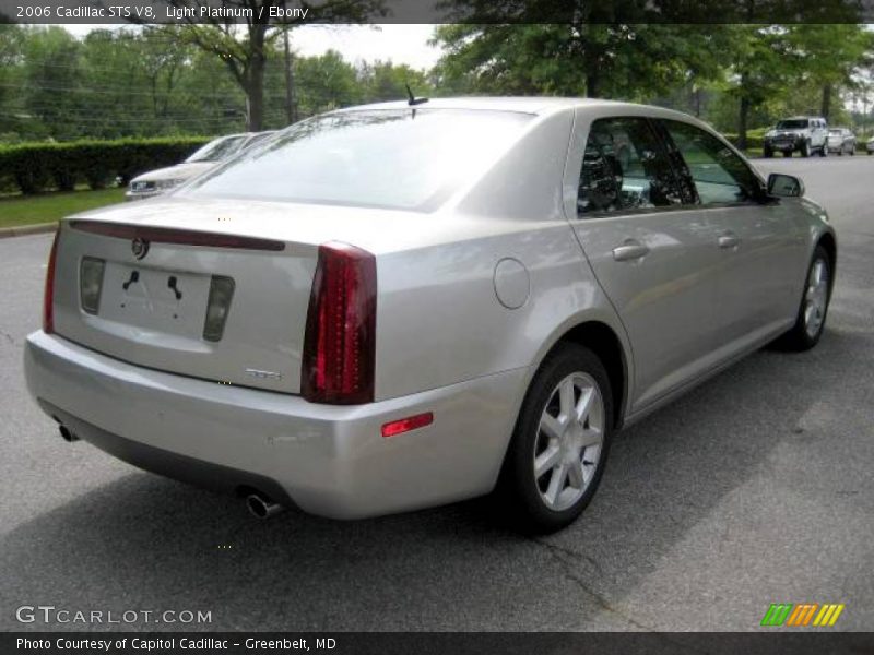 Light Platinum / Ebony 2006 Cadillac STS V8