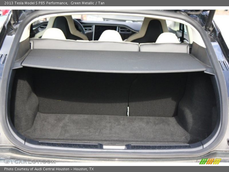  2013 Model S P85 Performance Trunk