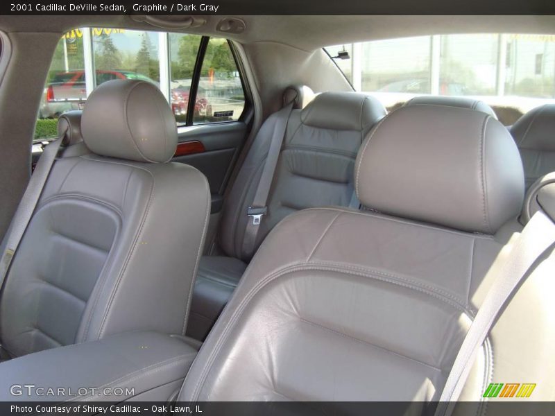 Graphite / Dark Gray 2001 Cadillac DeVille Sedan