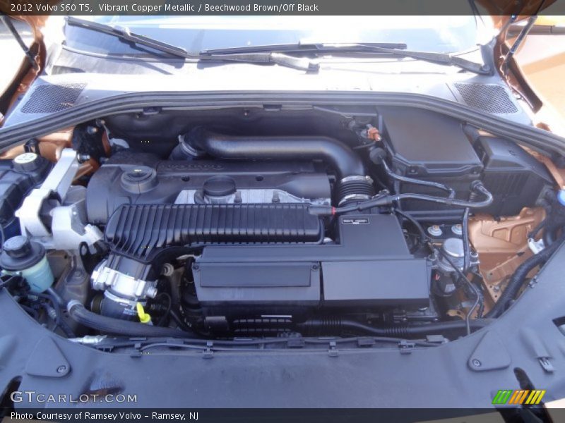 Vibrant Copper Metallic / Beechwood Brown/Off Black 2012 Volvo S60 T5