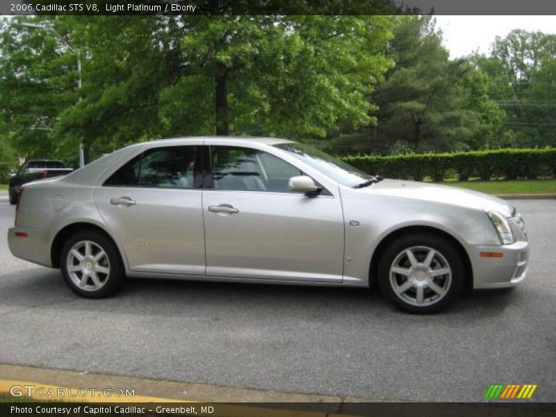 Light Platinum / Ebony 2006 Cadillac STS V8