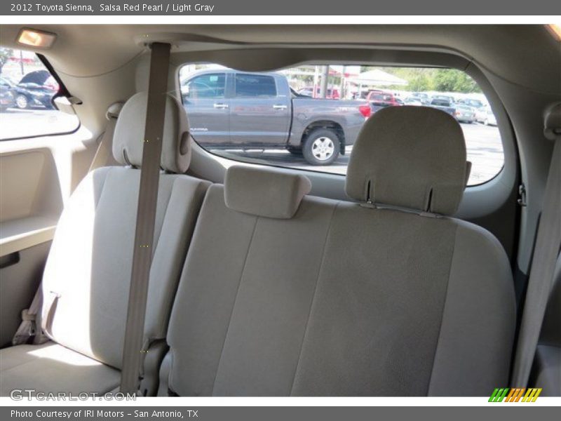 Salsa Red Pearl / Light Gray 2012 Toyota Sienna