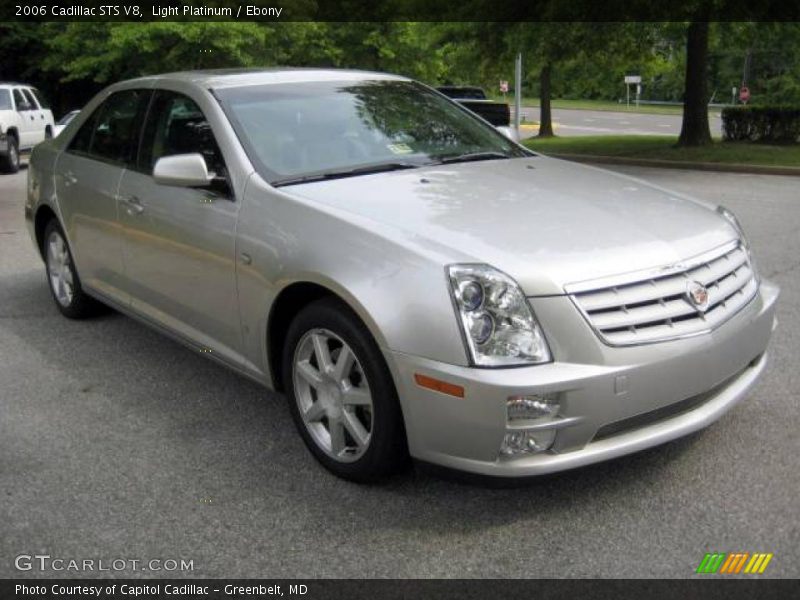 Light Platinum / Ebony 2006 Cadillac STS V8