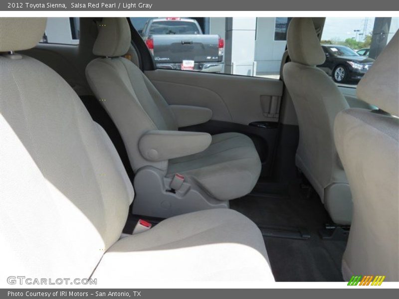 Salsa Red Pearl / Light Gray 2012 Toyota Sienna