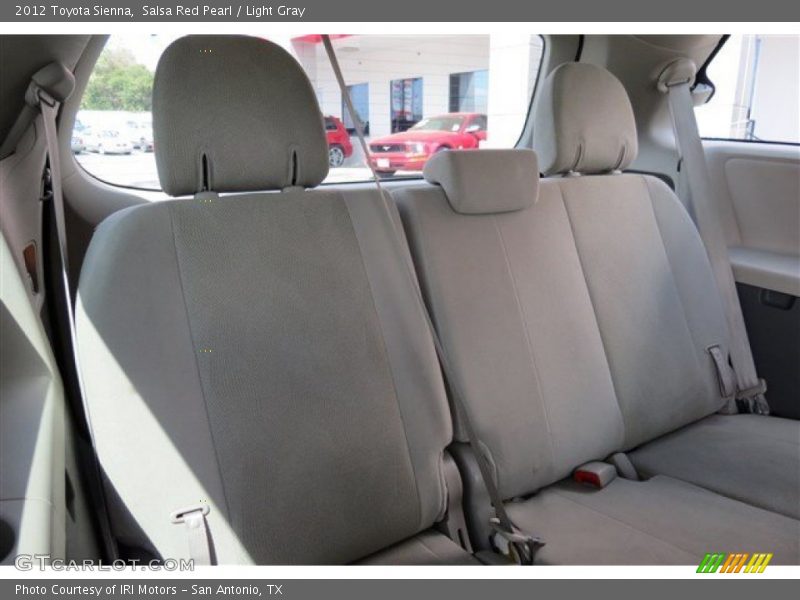 Salsa Red Pearl / Light Gray 2012 Toyota Sienna