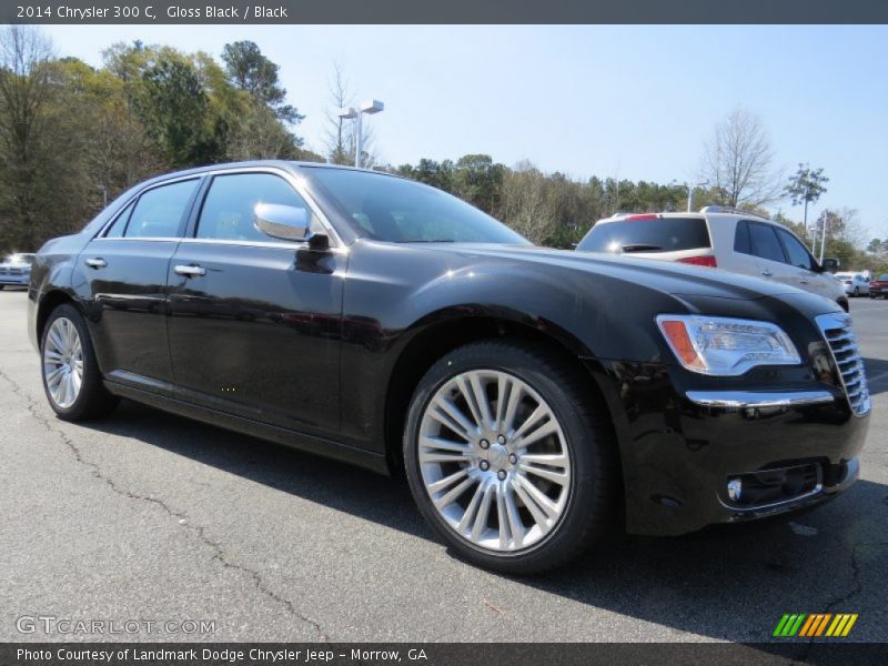 Gloss Black / Black 2014 Chrysler 300 C