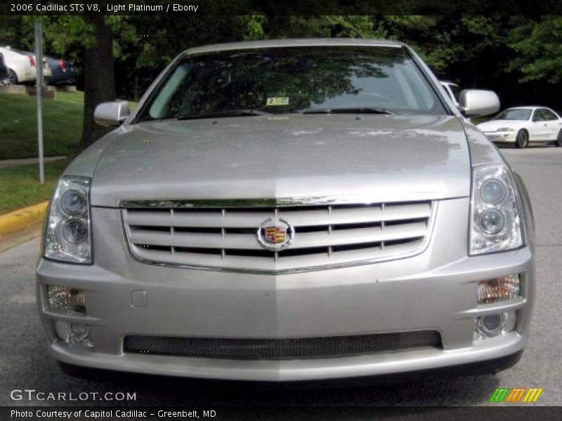 Light Platinum / Ebony 2006 Cadillac STS V8
