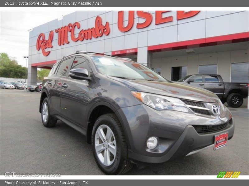 Magnetic Gray Metallic / Ash 2013 Toyota RAV4 XLE