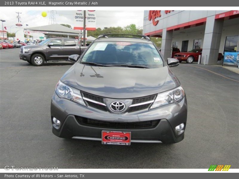 Magnetic Gray Metallic / Ash 2013 Toyota RAV4 XLE