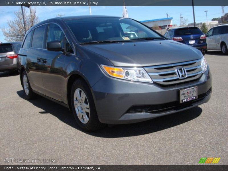 Polished Metal Metallic / Gray 2012 Honda Odyssey LX