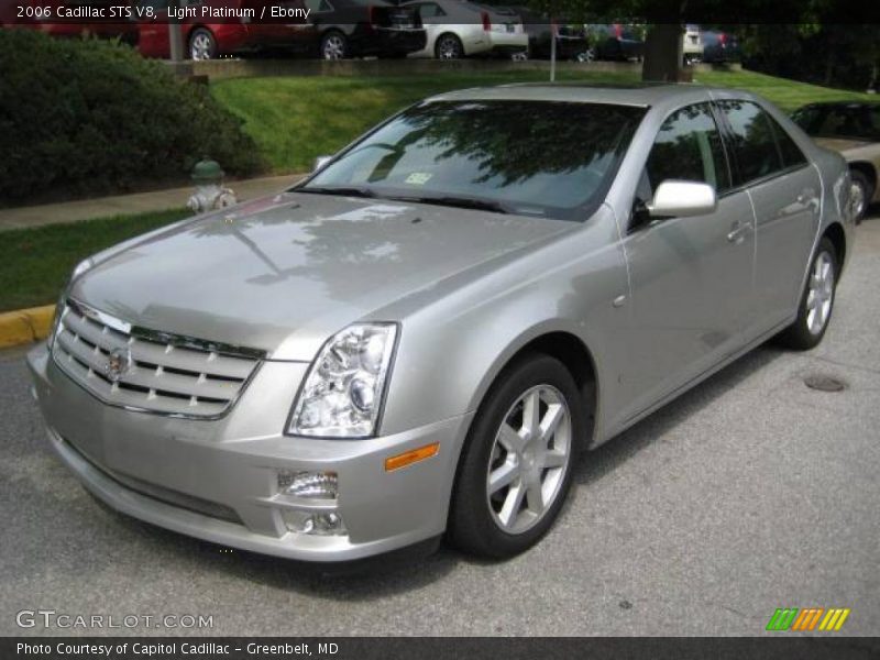 Light Platinum / Ebony 2006 Cadillac STS V8