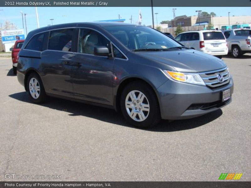 Polished Metal Metallic / Gray 2012 Honda Odyssey LX