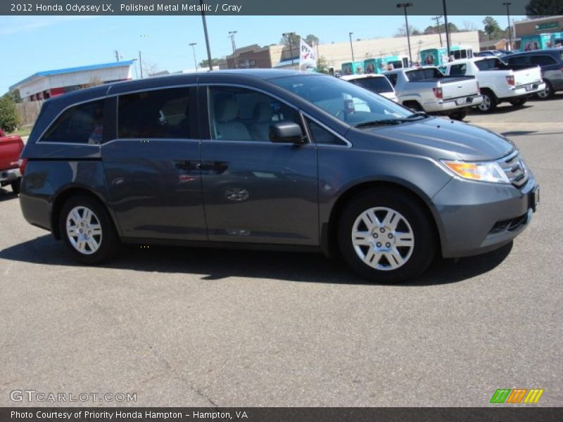 Polished Metal Metallic / Gray 2012 Honda Odyssey LX